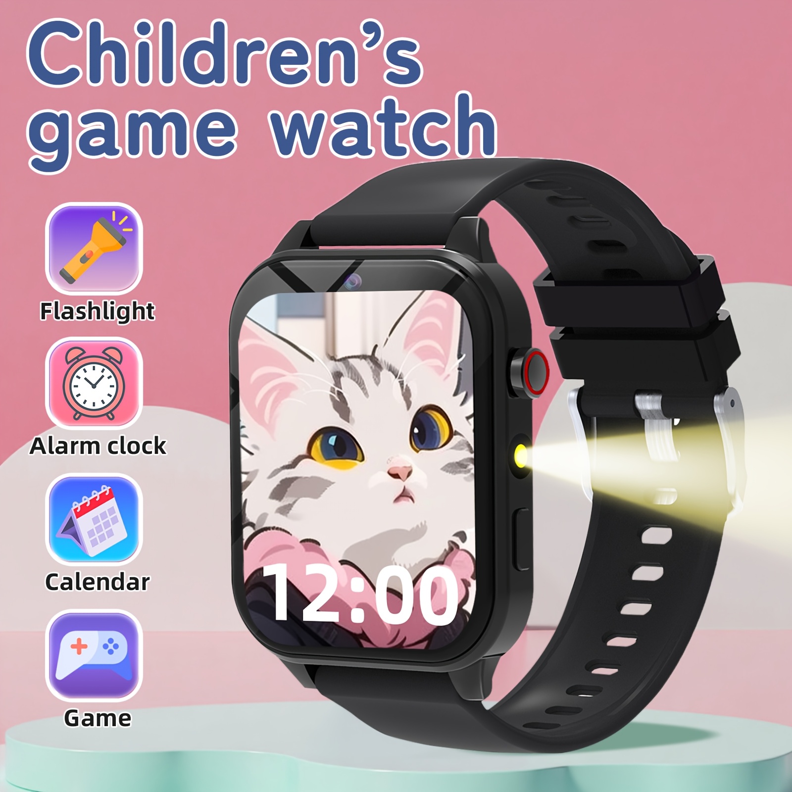 Kids Watches Not Smartwatch - ساعة ذكية تعليمية للأطفال مع ألعاب