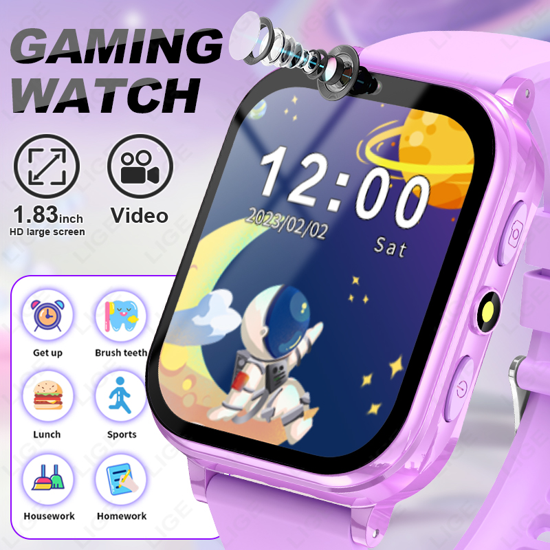 Smartwatch Digital Watches For Boys - LIGE Kid Digital Smart Watch طالب