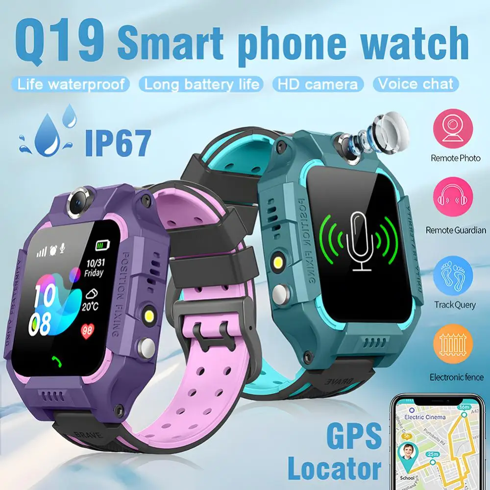 Smartwatch Watches Digital - جديد أطفال 2G ساعة ذكية SOS