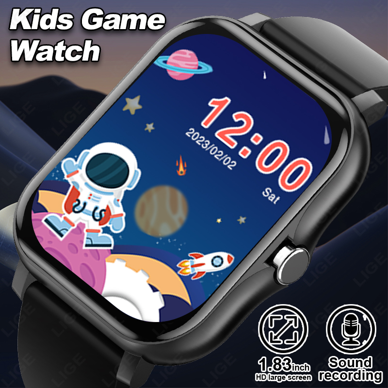 Smartwatch Digital Watches For Boys - LIGE 2025 Audiobook الأطفال Smartwatch موضة