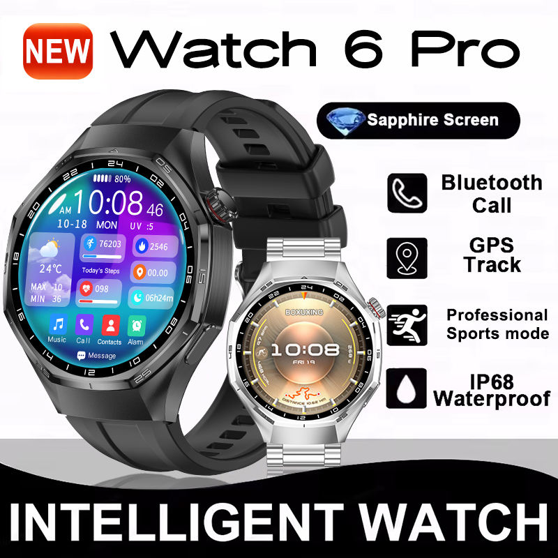 Smartwatch Watches For Men With Gps - ساعة ذكية جديدة 2026 الإصدار العالمي