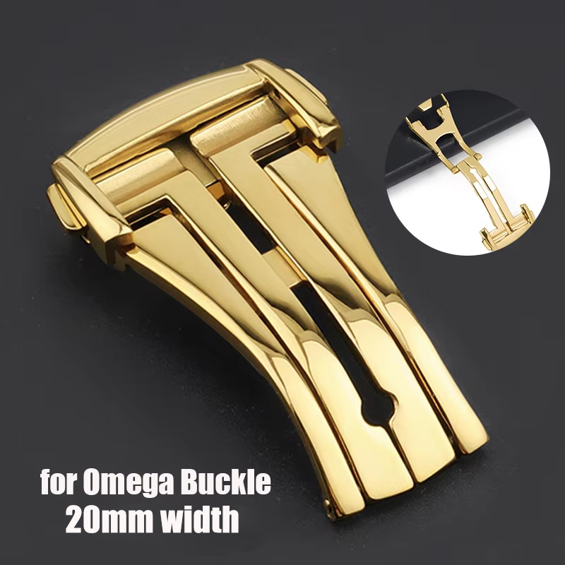 Watches Omega - أبازيم ساعات قابلة للطي مصقولة من