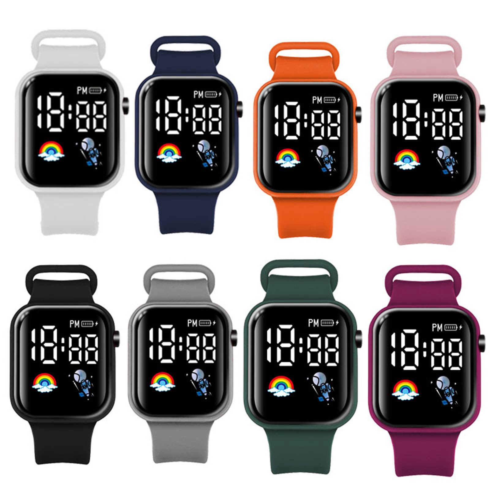 Smartwatch Digital Watches For Boys - ساعة ذكية إلكترونية للأطفال ، ساعات