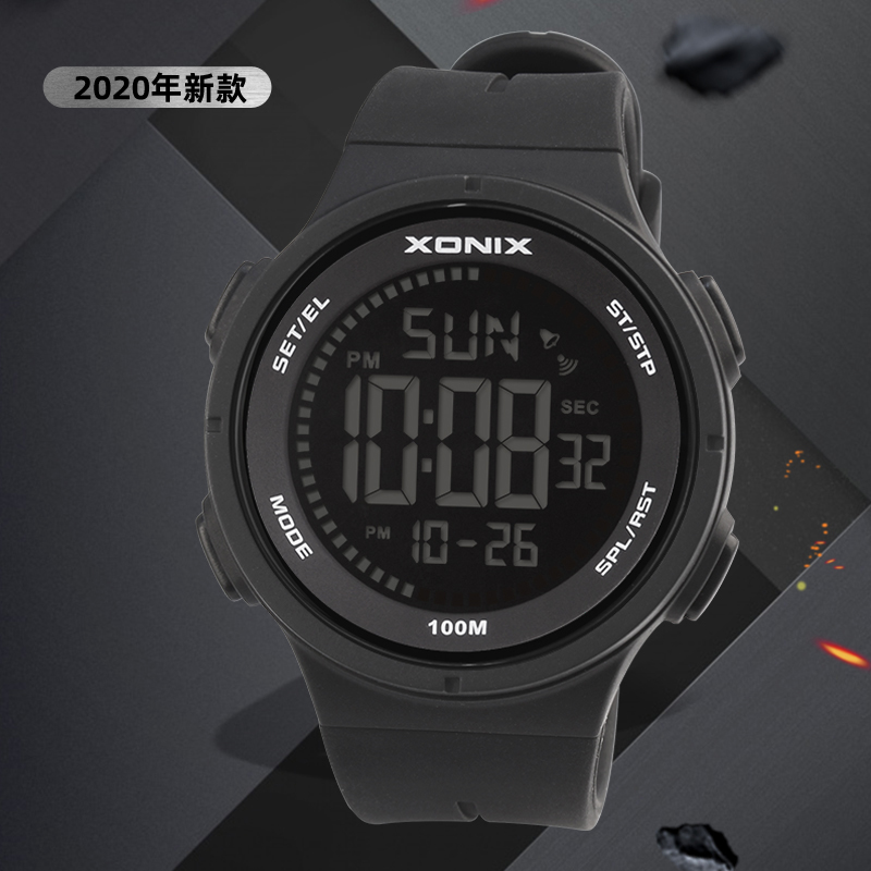 Silicone Sport Band - XONIX 2025 ساعات رياضية جديدة إنذار