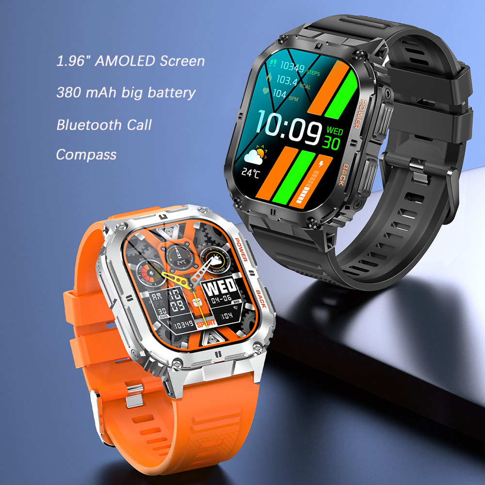 K61 Pro ساعة ذكية للرجال والنس - مراجعة Smartwatch Digital Watches For Men وسعره