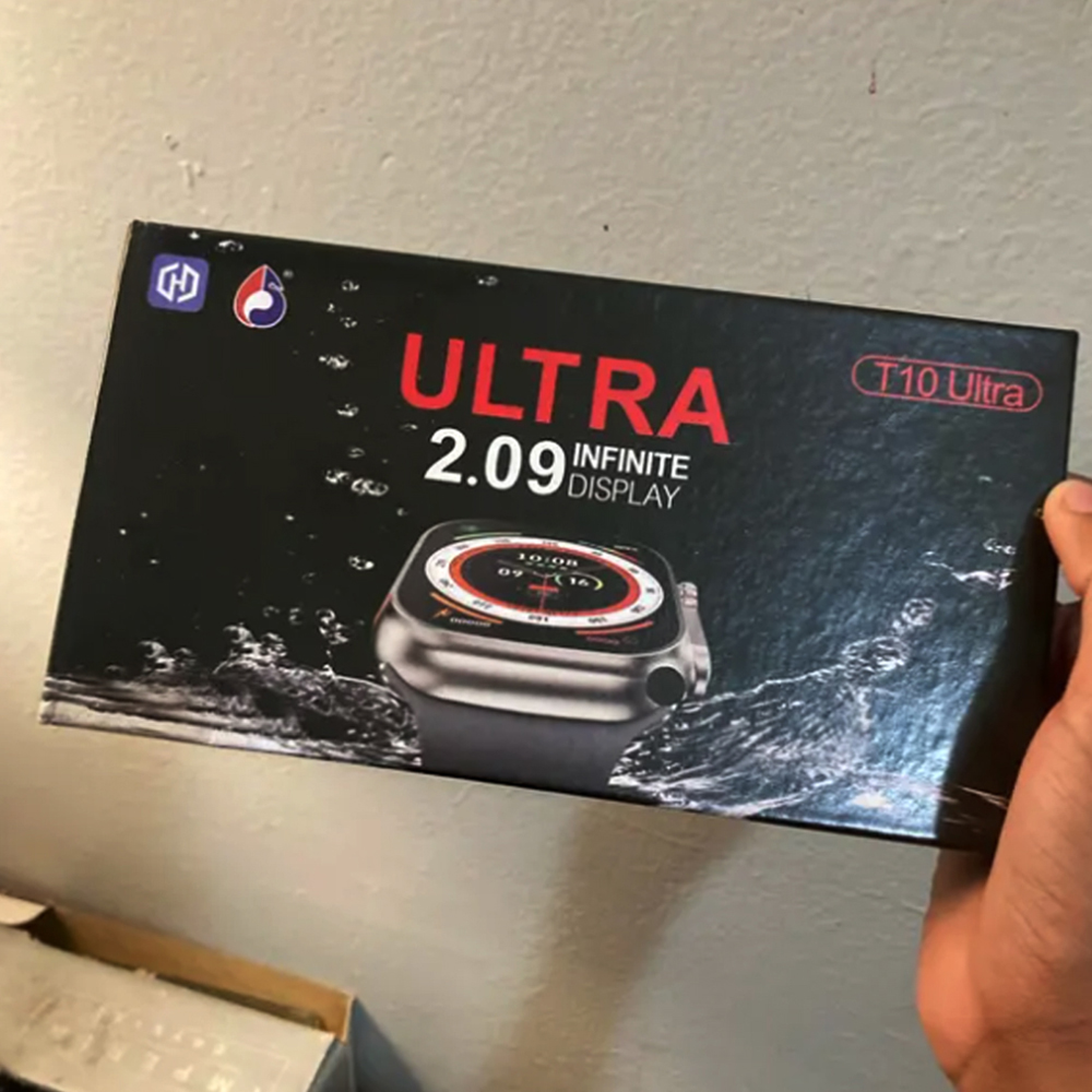 ساعة ذكية جديدة T10 Ultra مقاس - مراجعة Smartwatch Watches For Mens وسعره