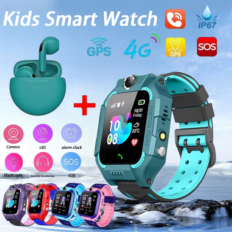 ساعة ذكية جديدة للأطفال SOS سا - مراجعة Smartwatch Watches For Kids With Gps وسعره