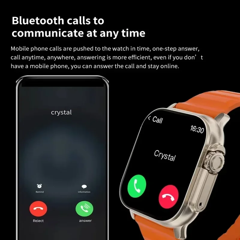 ساعة ذكية جديدة T10 Ultra للرج - مراجعة Smartwatch Watches For Men With Gps وسعره
