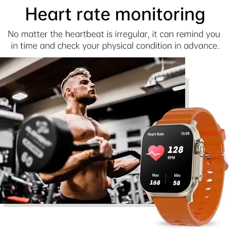 ساعة ذكية جديدة T10 Ultra للرج - مراجعة Smartwatch Watches For Men With Gps وسعره