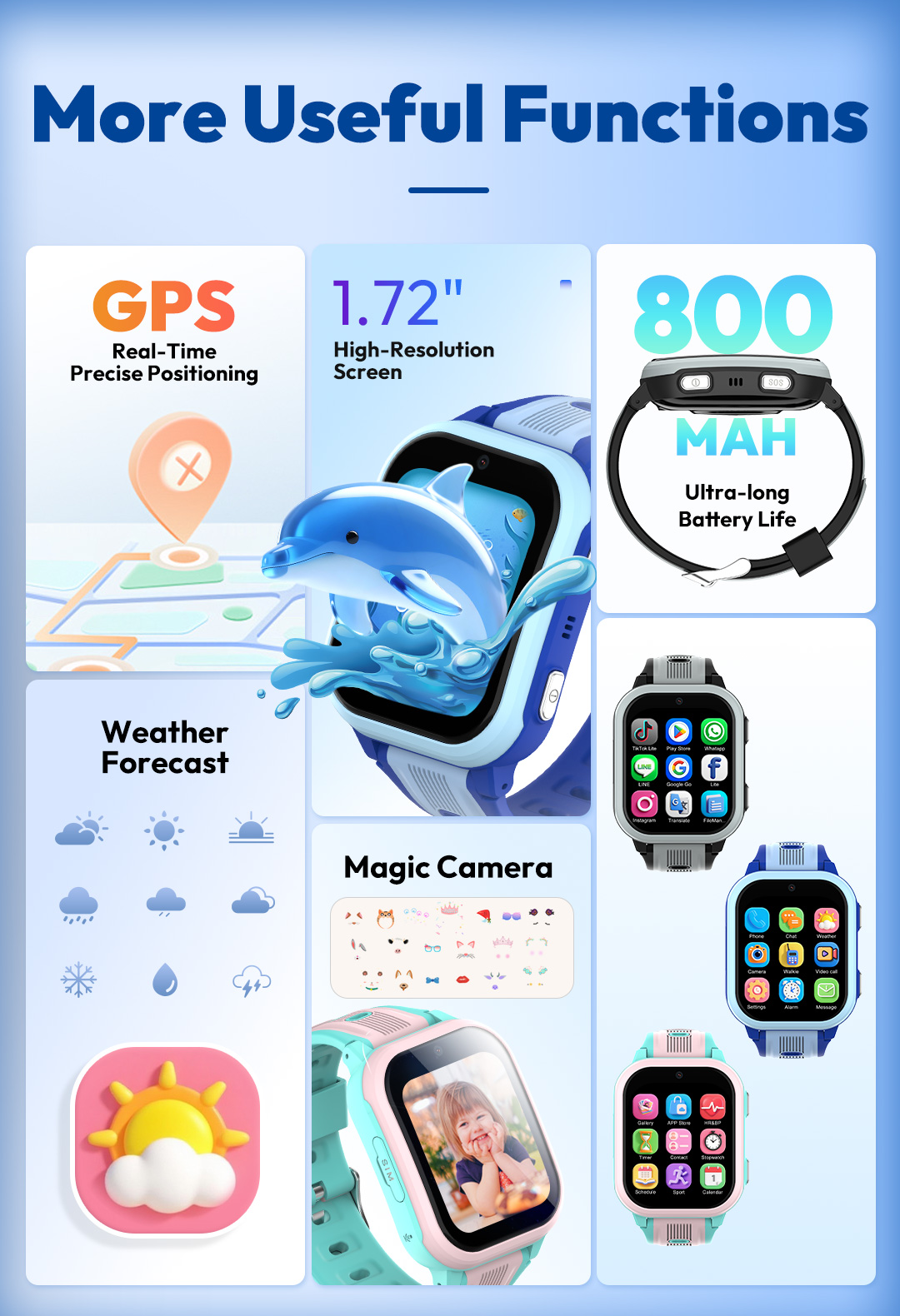 ساعة ذكية للأطفال من وونلكس KT - مراجعة Smartwatch Watches For Kids With Gps وسعره