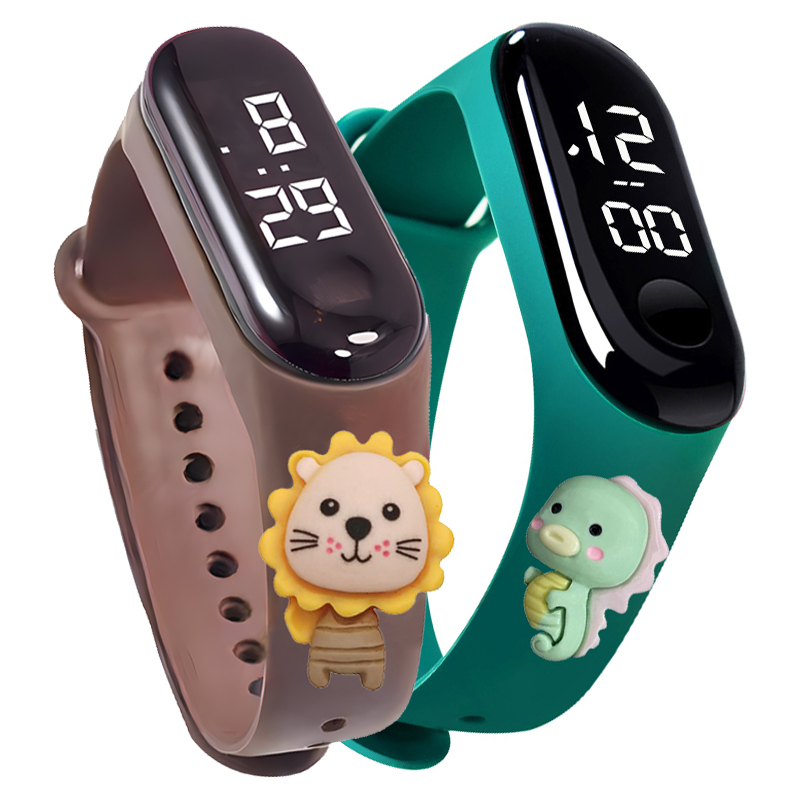 ساعة ذكية متعددة الألوان للأطف - مراجعة Smartwatch Watches Digital وسعره