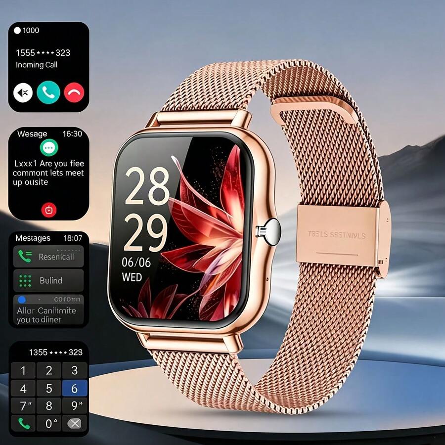 ساعة ذكية، مكالمات لاسلكية، وض - مراجعة Smartwatch Watches Digital وسعره