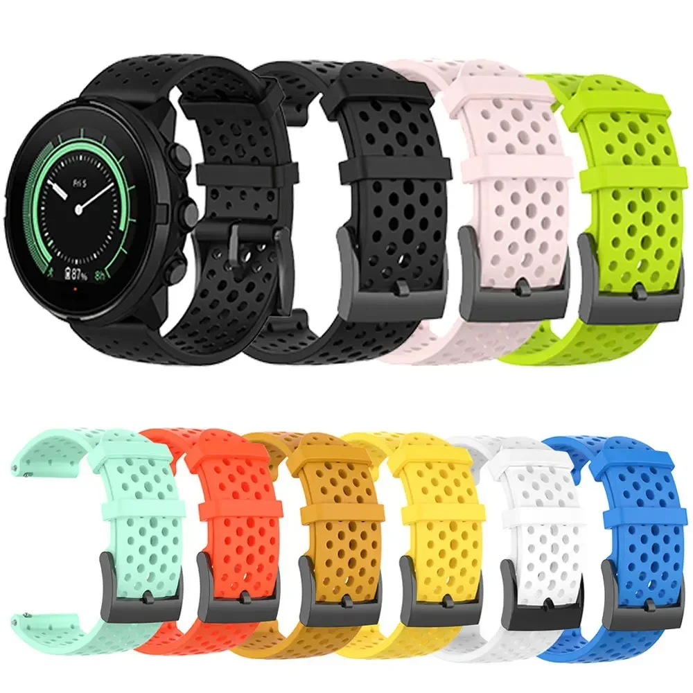 حزام سيليكون 24 ملم لساعة SUUN - مراجعة Fossil Watches Smartwatch Hybrid وسعره