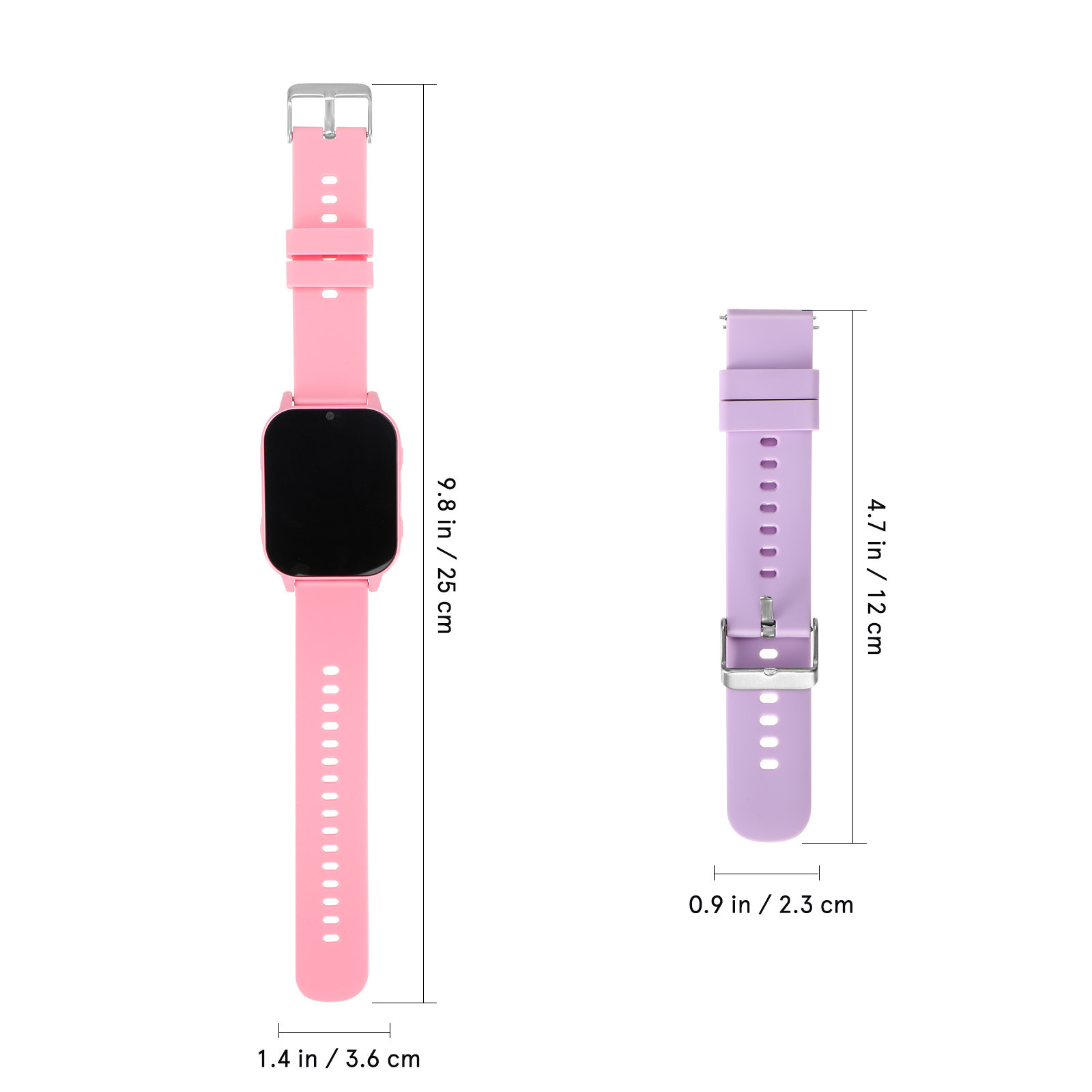 ساعة ذكية للأطفال باللون الورد - مراجعة Smartwatch Watches Digital وسعره