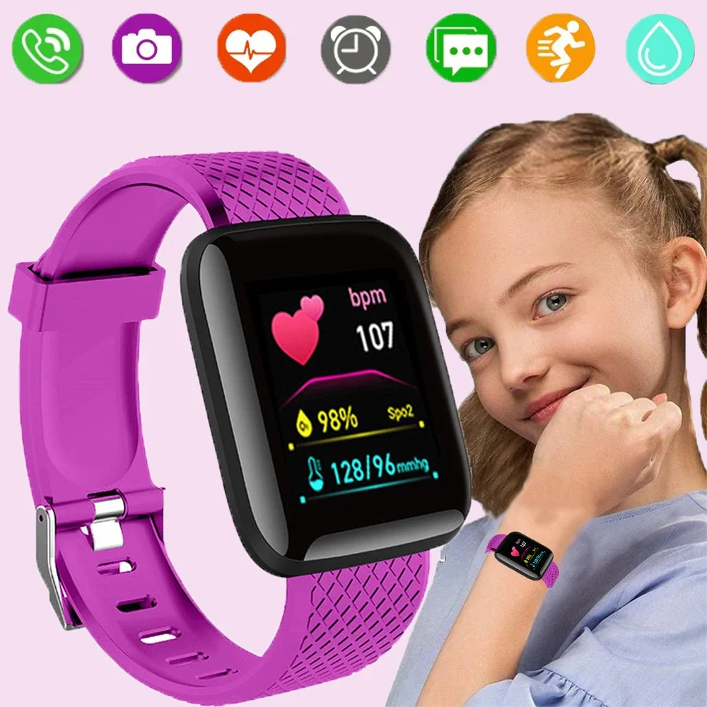 ساعة ذكية للأطفال بقيادة ساعة  - مراجعة Smartwatch Digital Watches For Boys وسعره