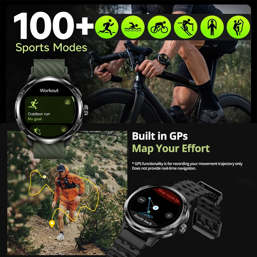ساعة ذكية Ulefone Armor Pro بش - مراجعة Smartwatch Watches For Men With Gps وسعره