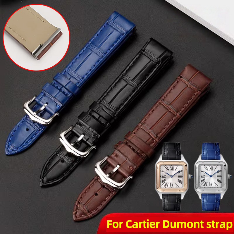 حزام ساعة كارتييه سانتوس دومون - مراجعة Cartier Watch Santos وسعره