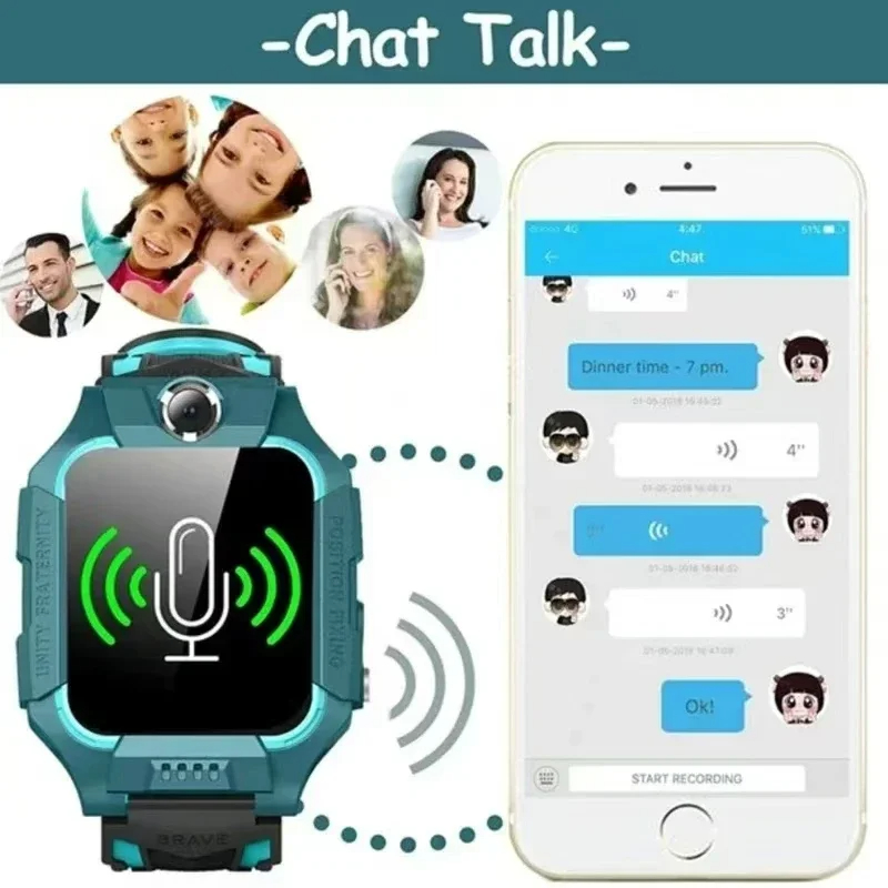 ساعة لينوفو الذكية للأطفال بتق - مراجعة Smartwatch Watches For Kids With Gps وسعره