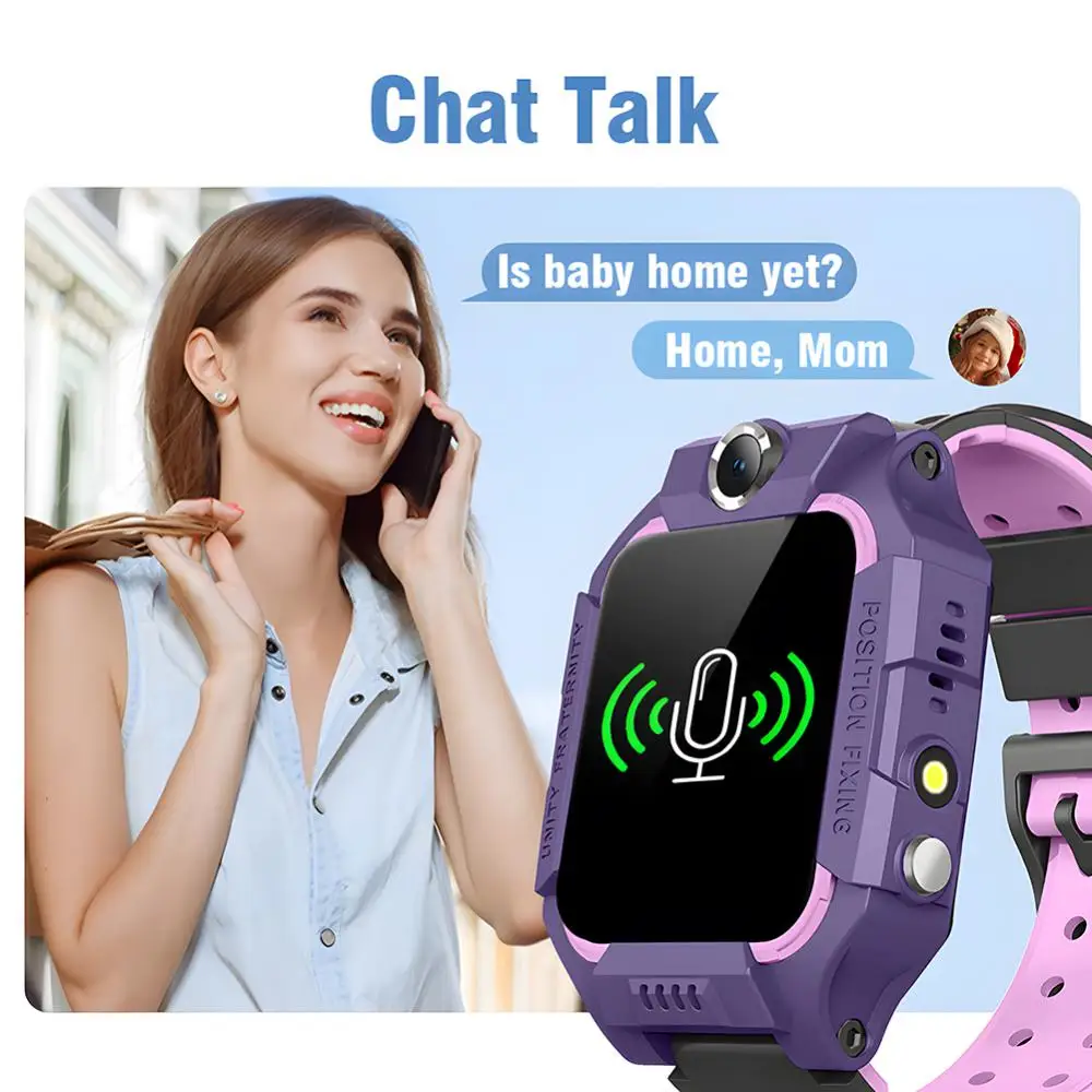جديد أطفال 2G ساعة ذكية SOS LB - مراجعة Smartwatch Watches Digital وسعره