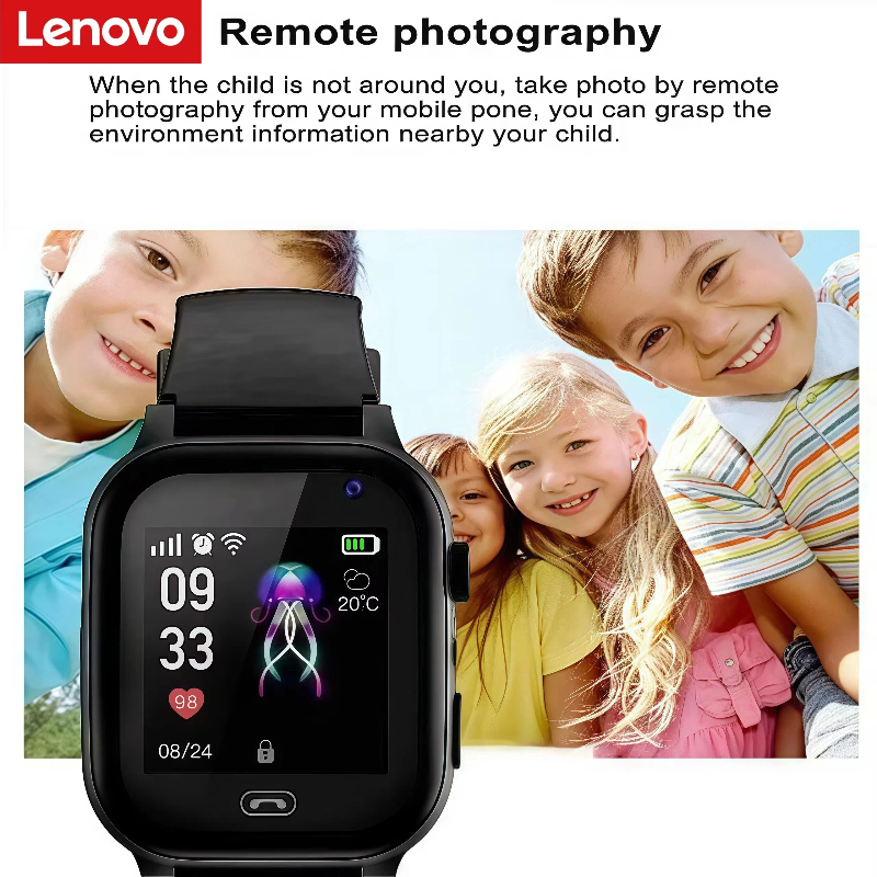 ساعة ذكية للأطفال من لينوفو مع - مراجعة Smartwatch Watches For Kids With Gps وسعره
