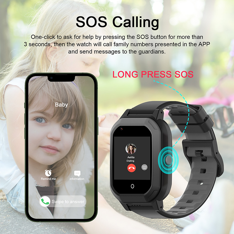 ونليكس 4G ساعة ذكية للأطفال مك - مراجعة Smartwatch Watches For Kids With Gps وسعره