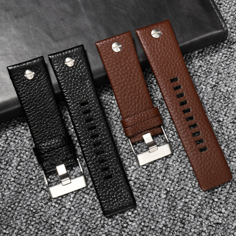 حزام ساعة جلد طبيعي للرجال ، ا - مراجعة Diesel Watches Smartwatch وسعره