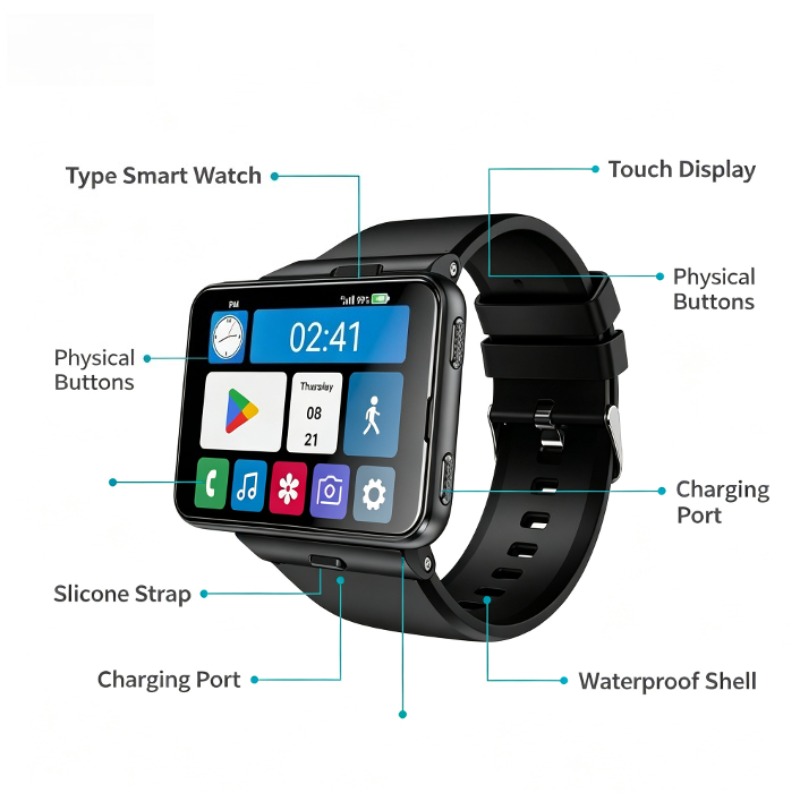 ساعة ذكية S999 Plus، ساعة ذكية - مراجعة Smartwatch Watches For Mens وسعره