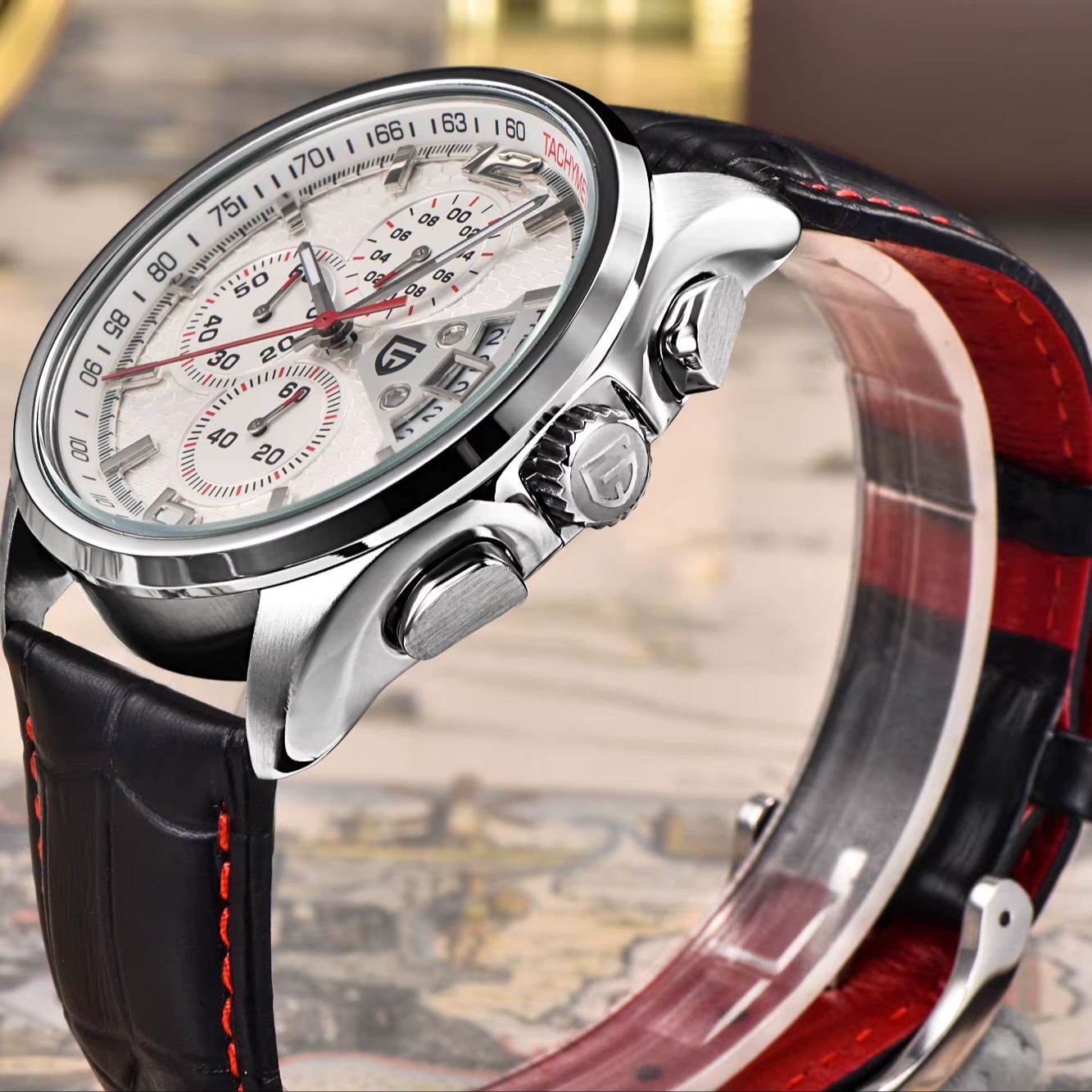 ساعة كوارتز رجالية فاخرة من PA - مراجعة Smartwatch Premium Watches For Men وسعره