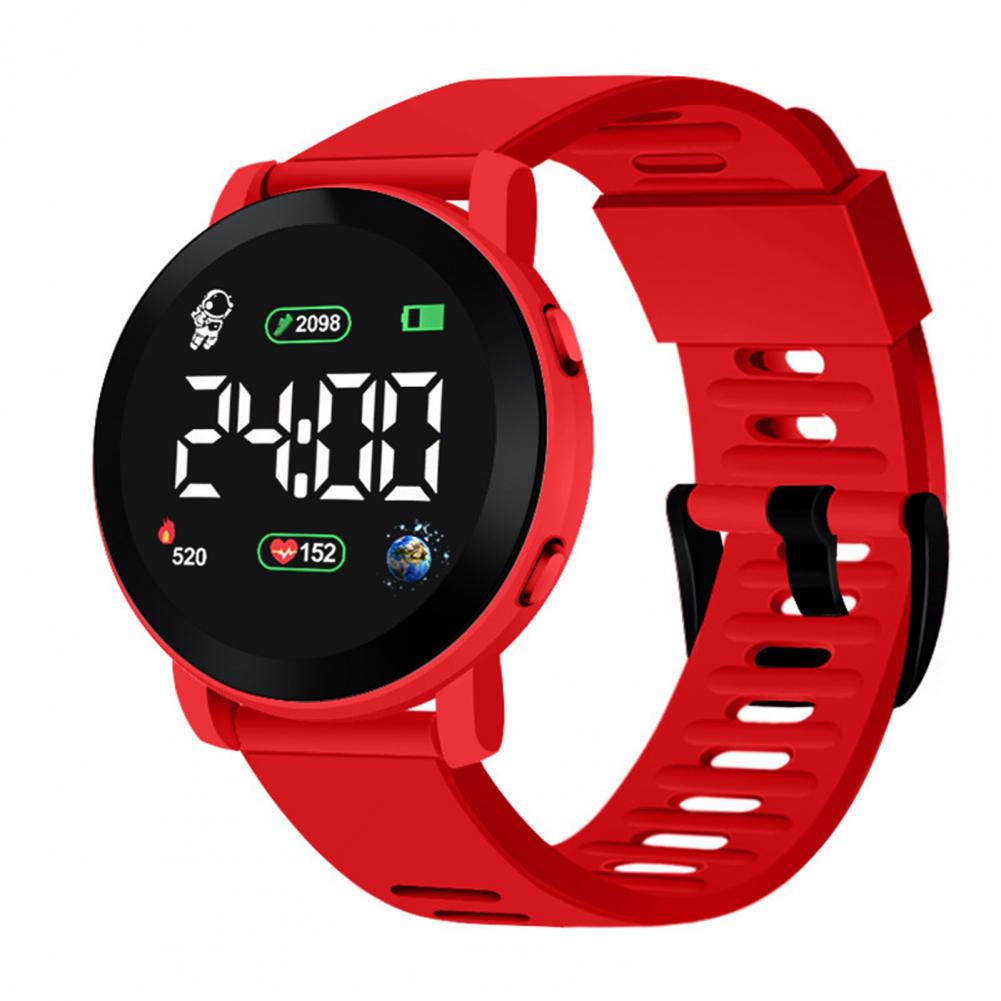 ساعة يد رقمية LED للأطفال مقاو - مراجعة Kids Watches Not Smartwatch وسعره