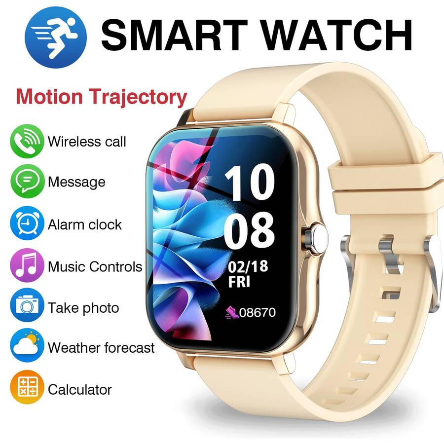 ساعة ذكية مع ميزة الاتصال اللا - مراجعة Smartwatch Watches Digital وسعره