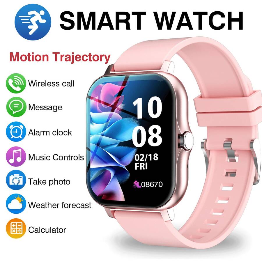 ساعة ذكية مع ميزة الاتصال اللا - مراجعة Smartwatch Watches Digital وسعره