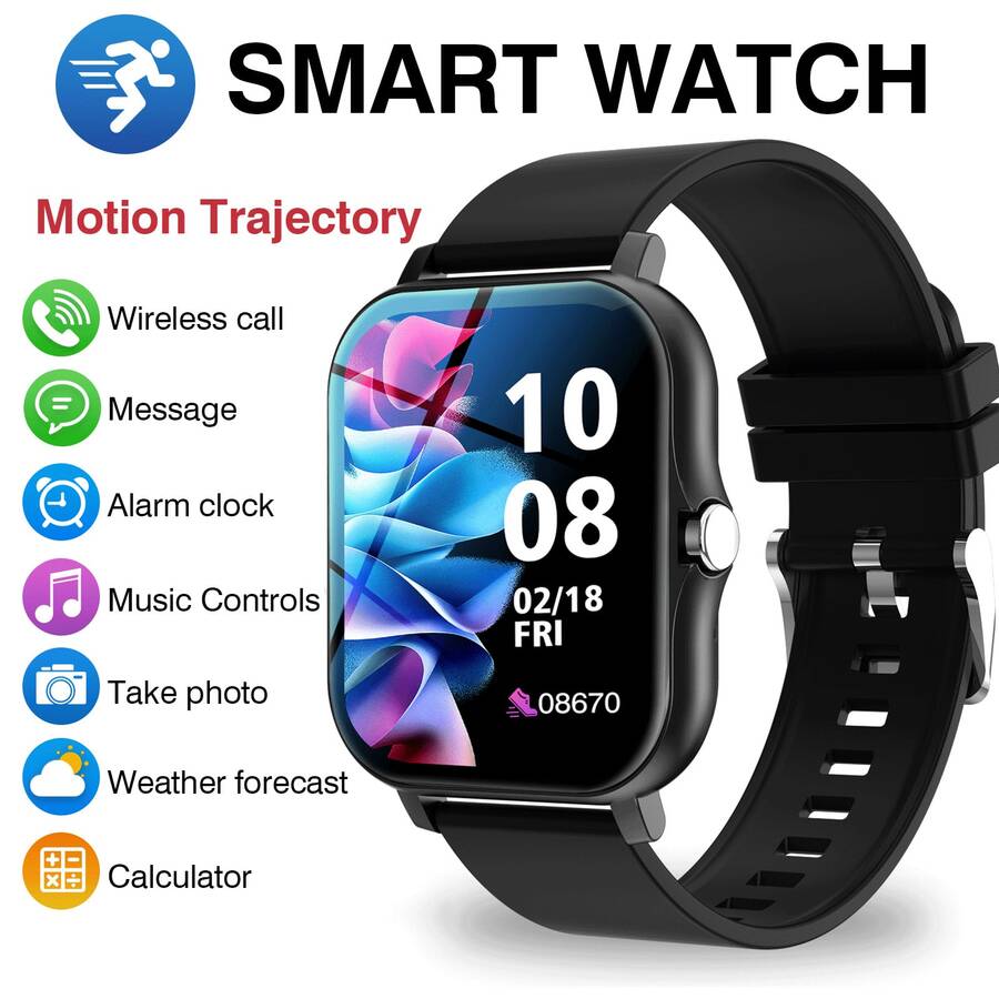 ساعة ذكية مع ميزة الاتصال اللا - مراجعة Smartwatch Watches Digital وسعره