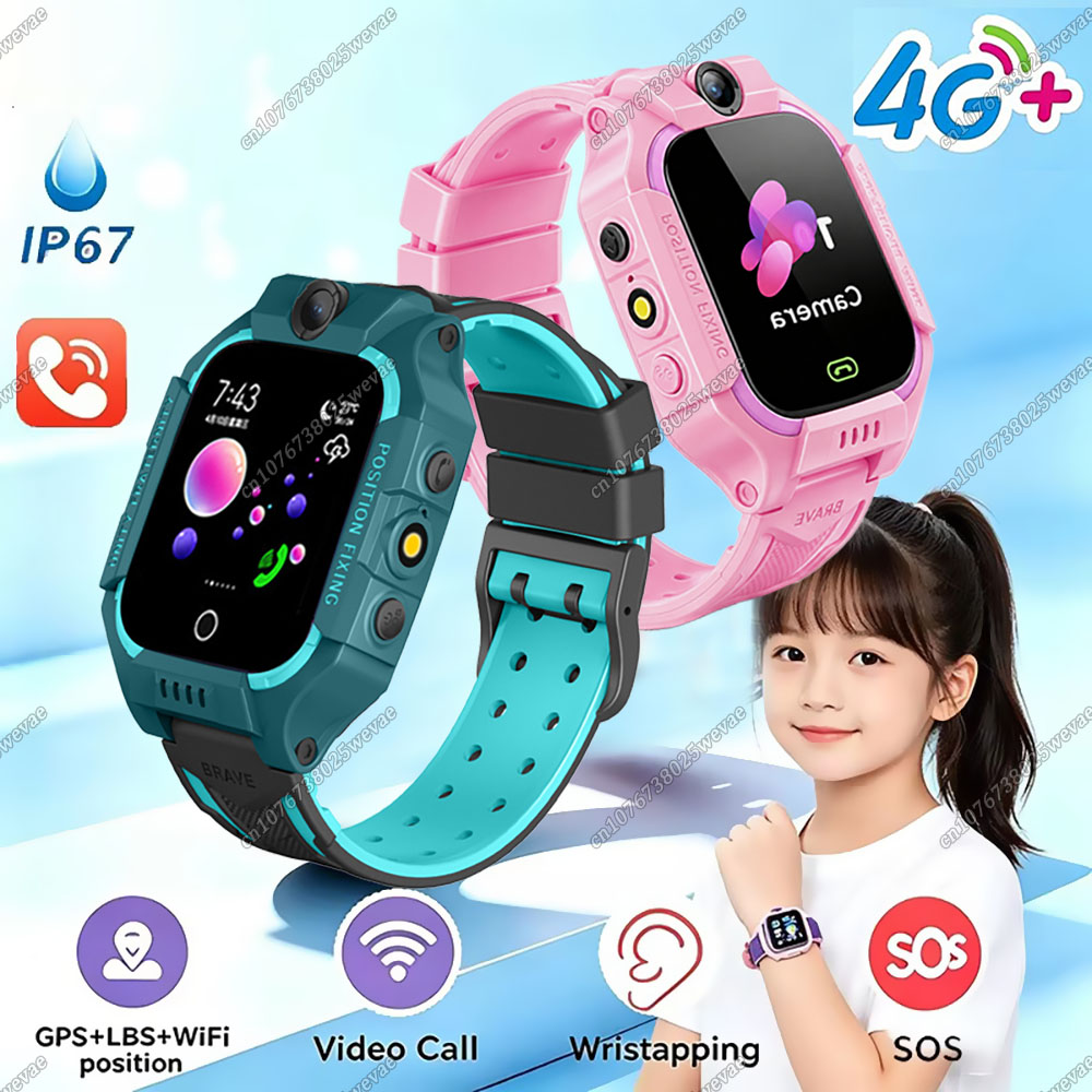 ساعة ذكية جديدة للأطفال بتقنية - مراجعة Smartwatch Watches For Kids With Gps وسعره