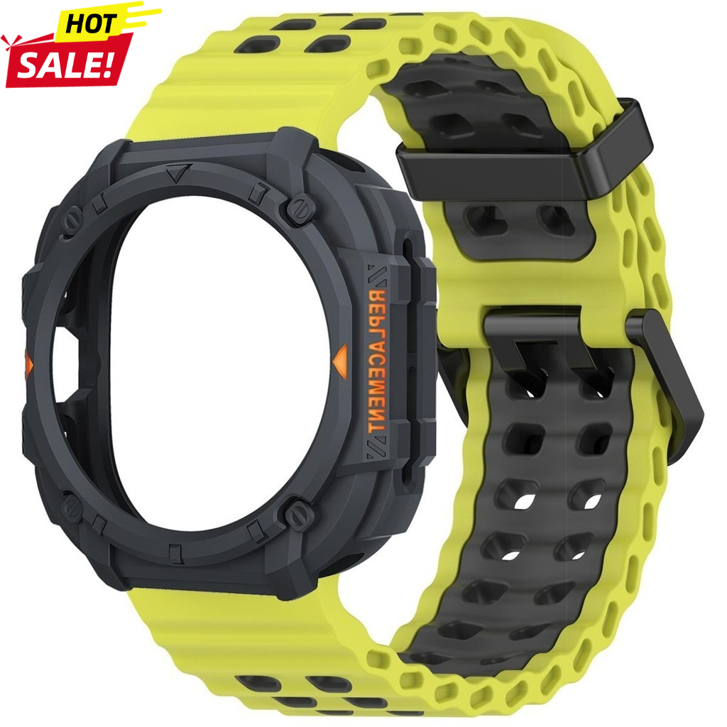 حافظة مدرعة جديدة + حزام لساعة - مراجعة Silicone Sport Band وسعره