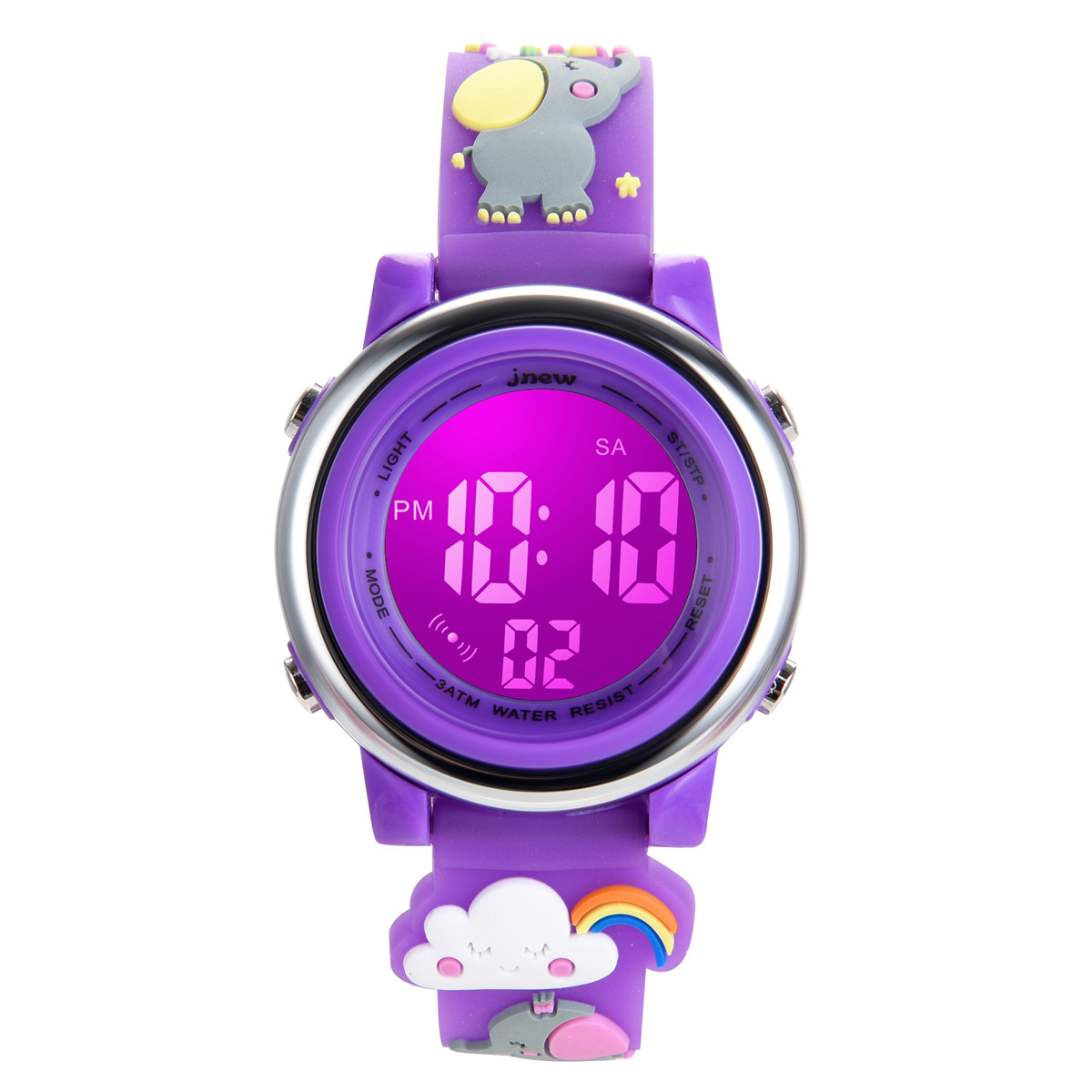 UTHAI H120 الأطفال الكرتون ساع - مراجعة Smartwatch Digital Watches For Boys وسعره