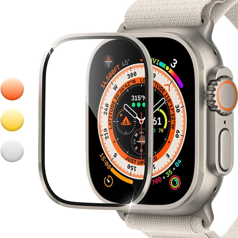 طبقة من الزجاج المقسى لساعة أب - مراجعة Smartwatch Watches For Mens وسعره