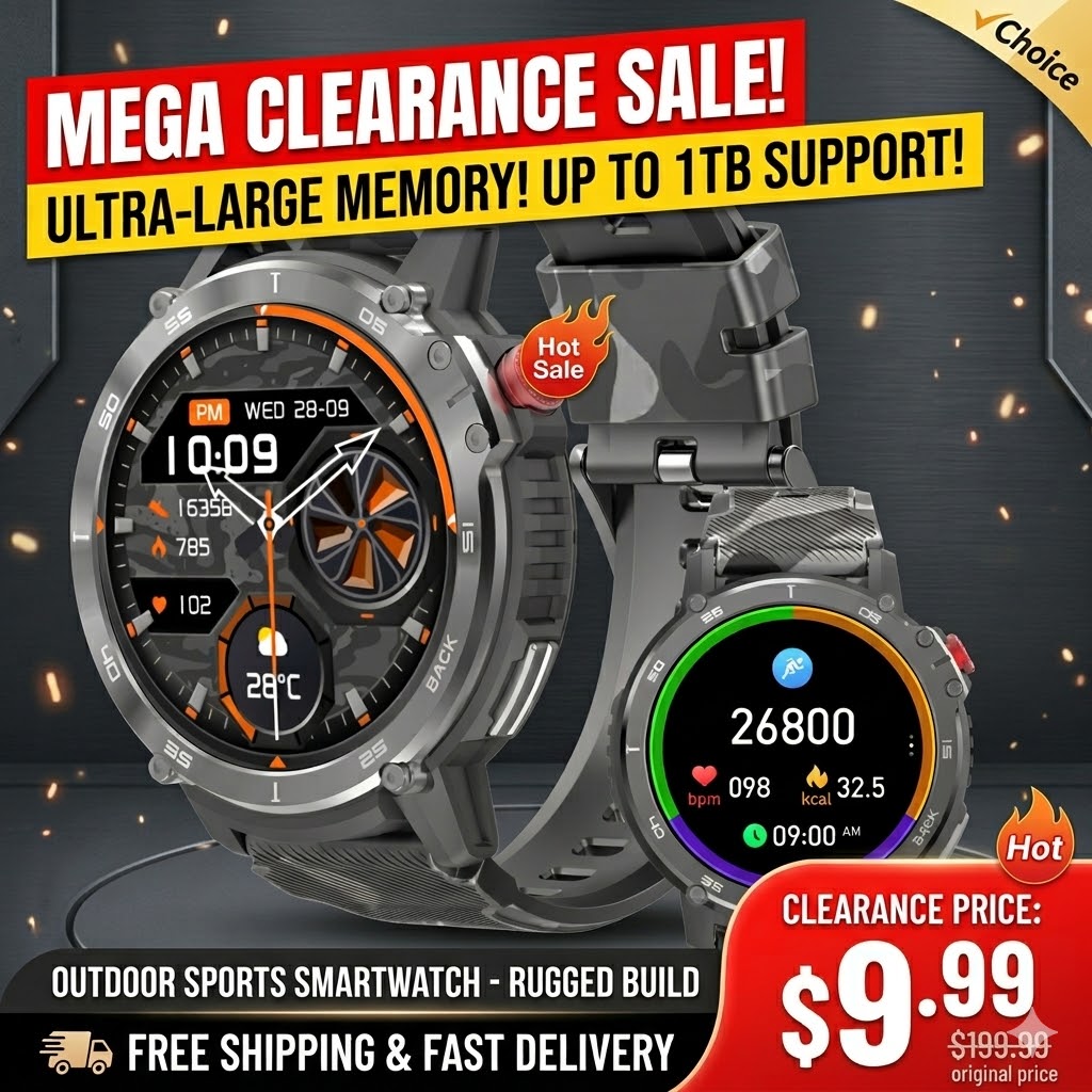 تخفيضات ضخمة!! ساعة ذكية عالية - مراجعة Smartwatch Online Watches For Men وسعره