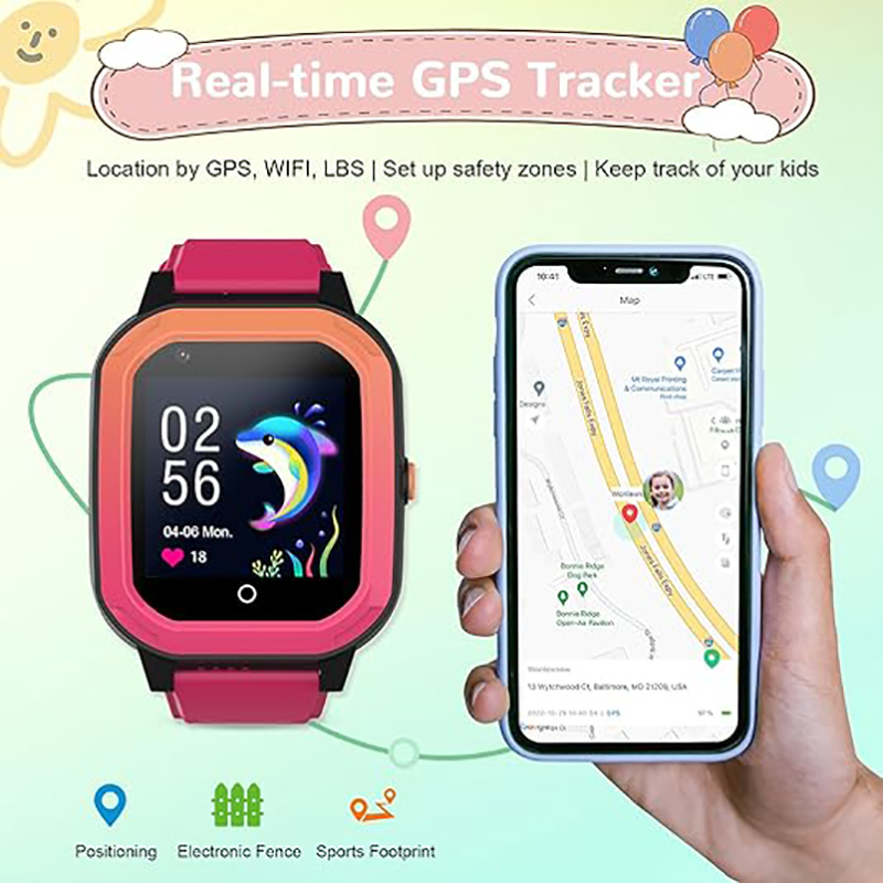 ونليكس 4G ساعة ذكية للأطفال لت - مراجعة Smartwatch Watches For Kids With Gps وسعره