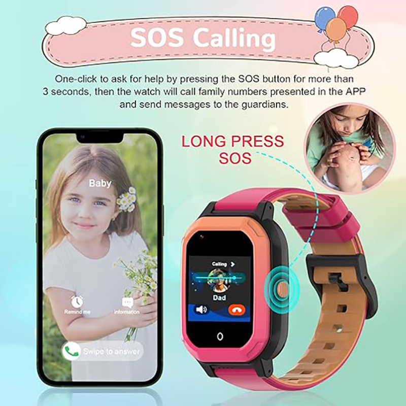 ونليكس 4G ساعة ذكية للأطفال لت - مراجعة Smartwatch Watches For Kids With Gps وسعره