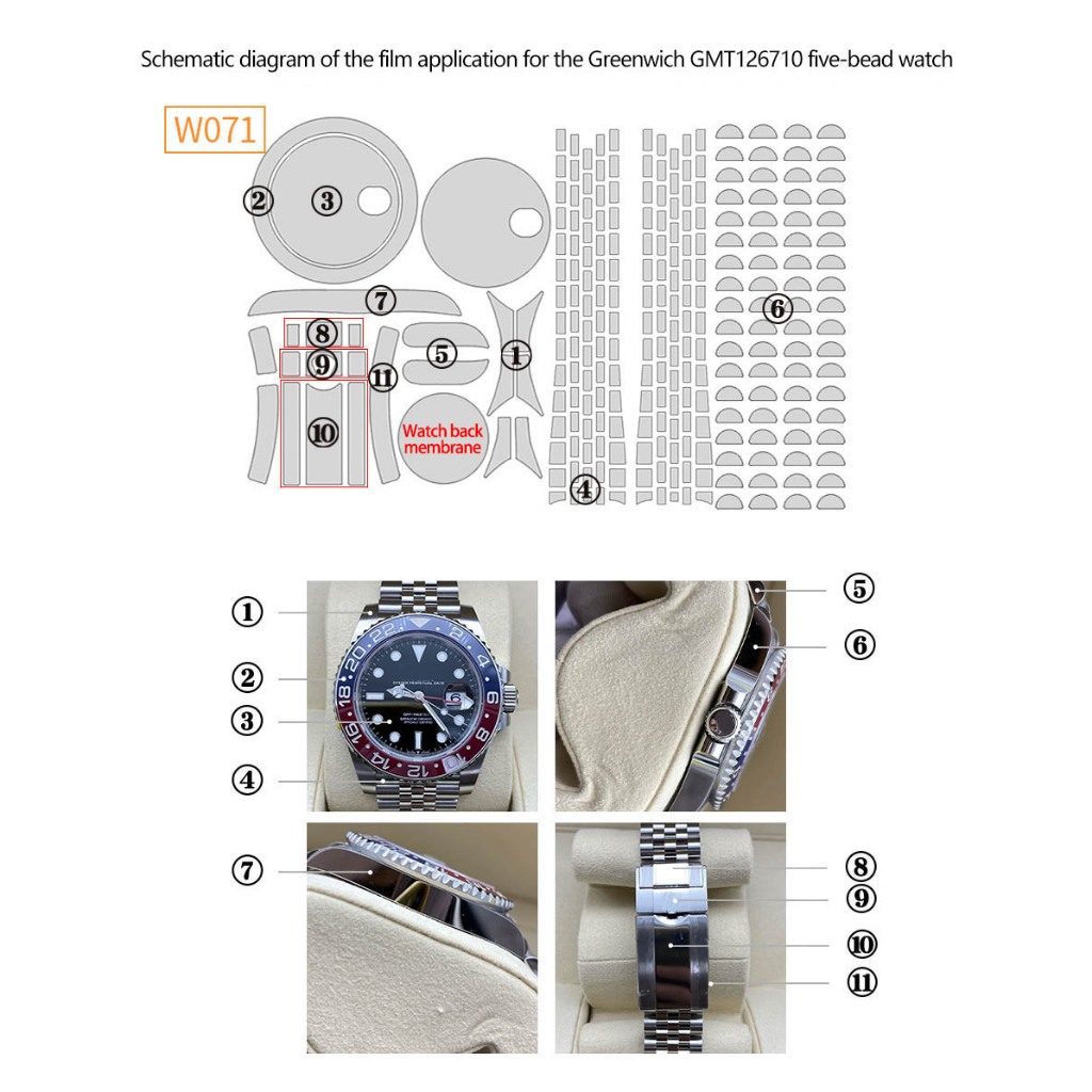 فيلم حماية لساعة رولكس GMT-Mas - مراجعة Rolex Watch Daytona وسعره
