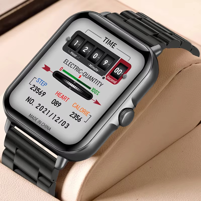 LAXASFIT 2025 ساعة ذكية بلوتوث - مراجعة Smartwatch Digital Watches For Men وسعره