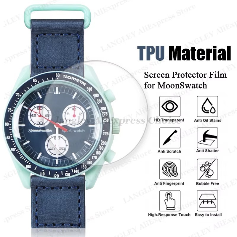 HD TPU هيدروجيل طبقة رقيقة واق - مراجعة Watches Omega وسعره