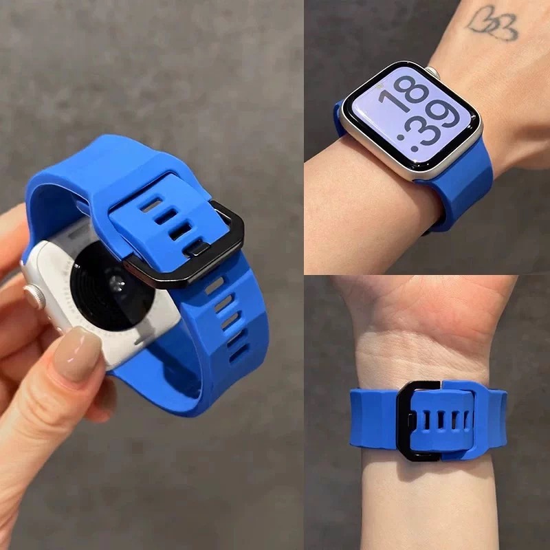 حزام ساعة سيليكون ناعم ومموج ع - مراجعة Smartwatch Premium Watches For Men وسعره