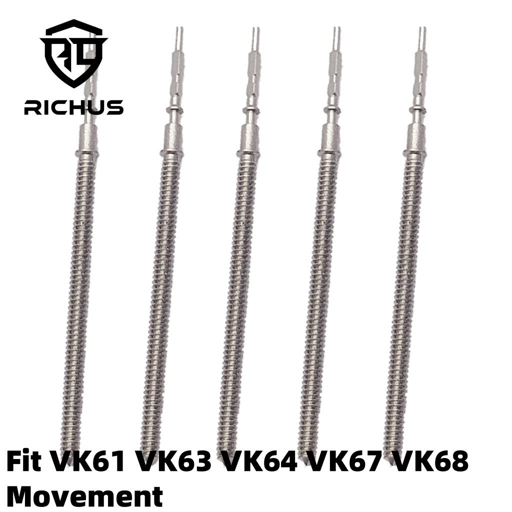 RICHUS VK ساعة الجذعية أجزاء ا - مراجعة Watch Crown Stem وسعره