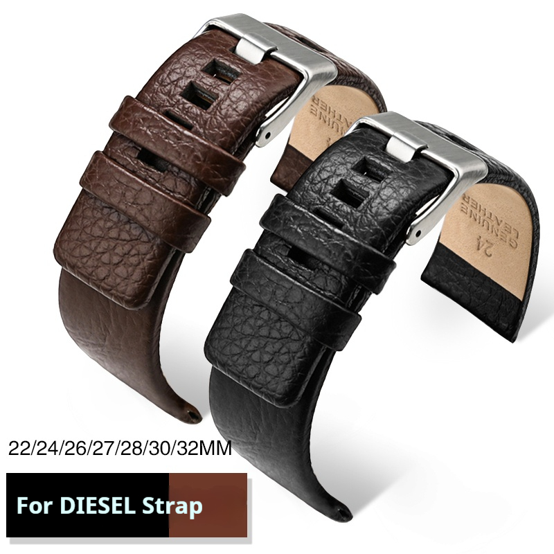 حزام من الجلد الطبيعي لساعة دي - مراجعة Diesel Watches Smartwatch وسعره