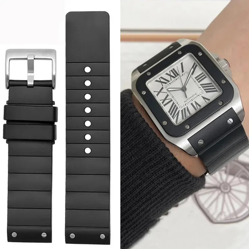 حزام ساعة عالي الجودة لكارتييه - مراجعة Cartier Watch Santos وسعره
