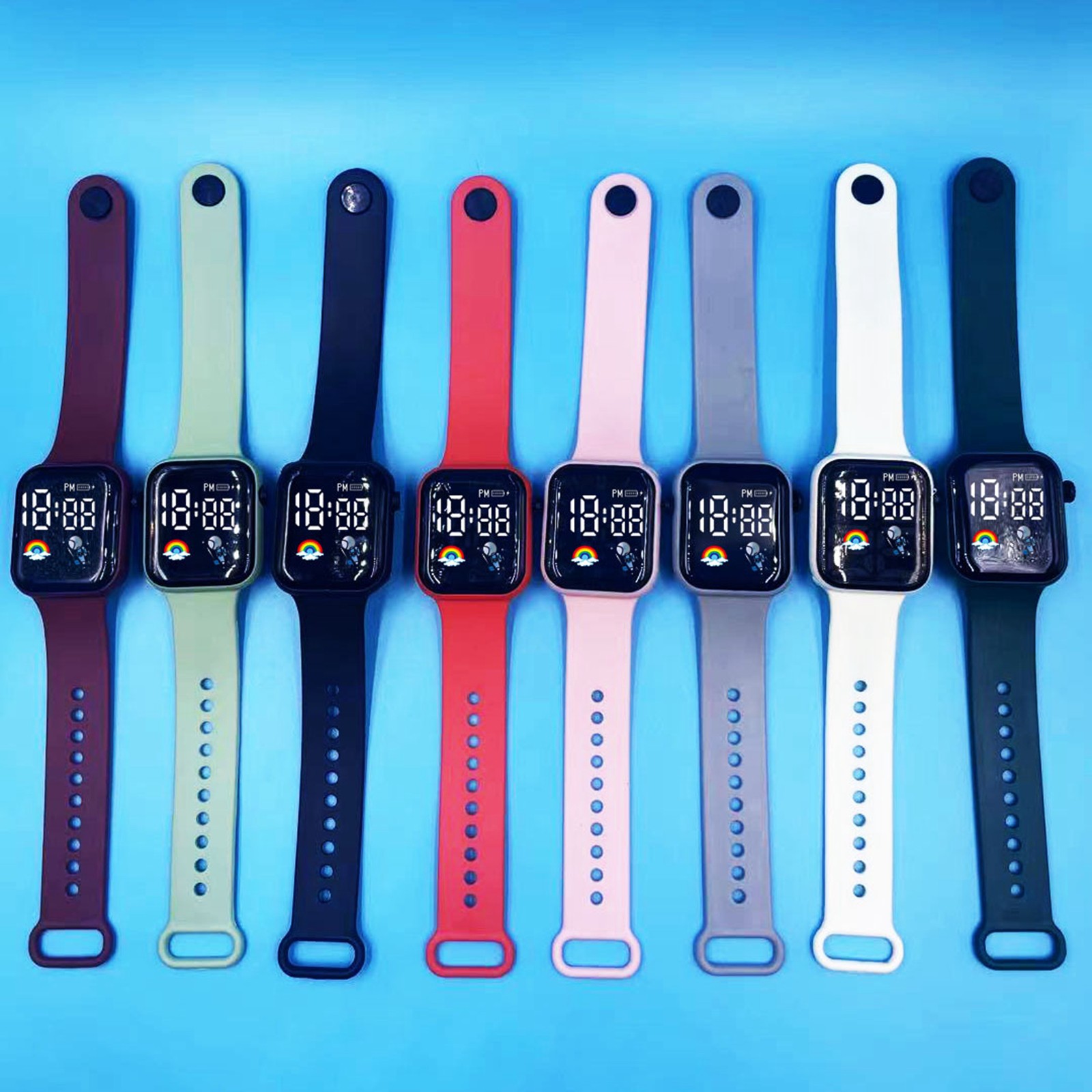 ساعة ذكية إلكترونية للأطفال ،  - مراجعة Smartwatch Digital Watches For Boys وسعره