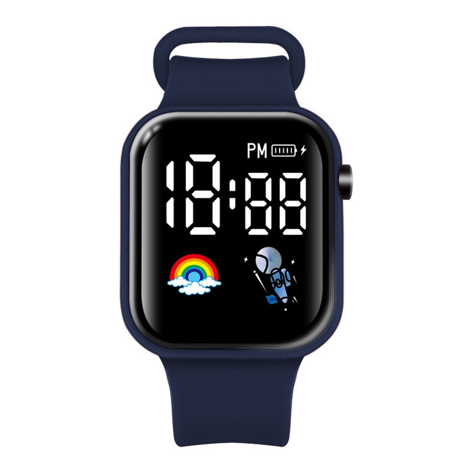 ساعة ذكية إلكترونية للأطفال ،  - مراجعة Smartwatch Digital Watches For Boys وسعره