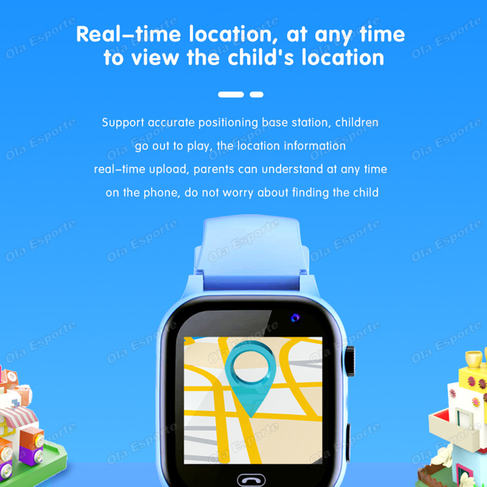 ساعة ذكية للأطفال 2027 بتقنية  - مراجعة Smartwatch Watches For Kids With Gps وسعره