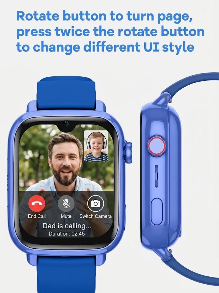 ساعة ذكية للأطفال بتقنية 4G مع - مراجعة Kids Watches Not Smartwatch وسعره